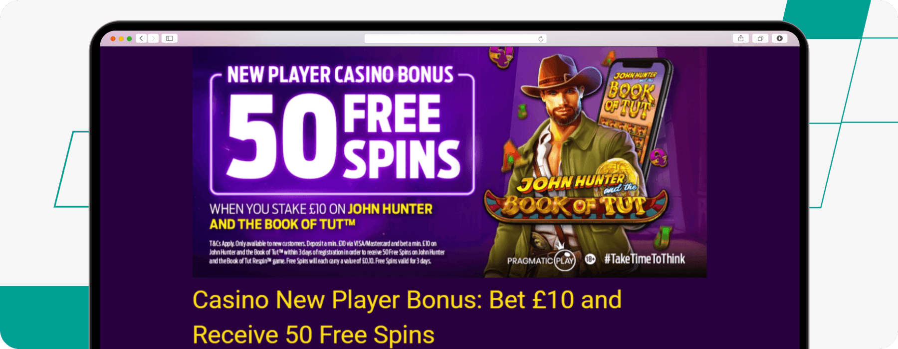 Screenshot of Hollywoodbets New Player Casino Bonus