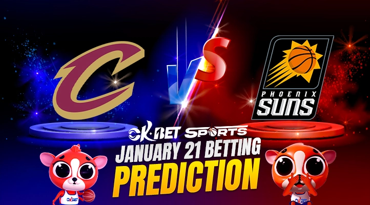 cleveland cavaliers vs phoenix suns a 2 nba team with their logo