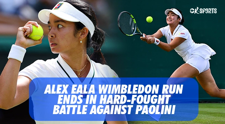 Alex Eala Wimbledon Run Ends in Hard-Fought Battle Against Paolini